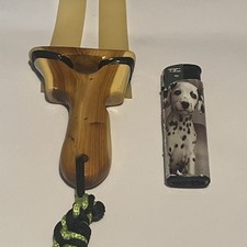 Mini Handmade Slingshot Catapult Pouch Included Natty Gypsy Hunting Shooting