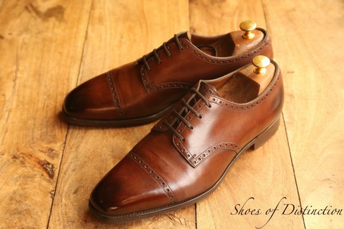 Edward green brown leather - green,
