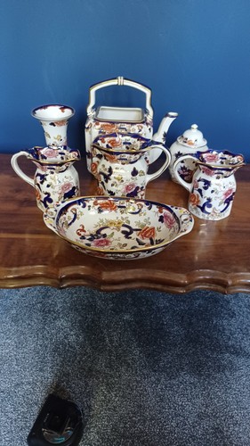 Masons pottery mandalay blue - masons,