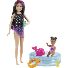 Barbie Swim Suit Brown Hair