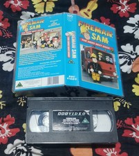 Fireman Sam The Hero Next Door VHS Children's Family Video Tape Film
