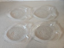 Set of (4) - Clear Fish Plates