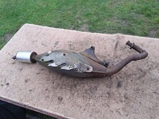 2004 GILERA DNA50 DNA 50 OEM EXHAUST SYSTEM PIPE GOOD SOLID