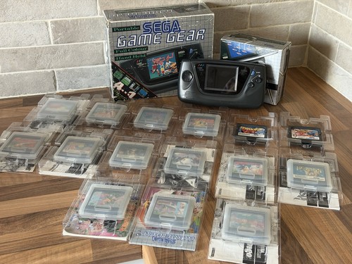 Sega game gear console boxed - game,