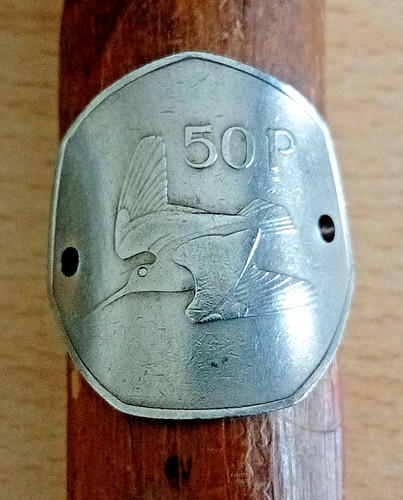 Walking stick badge irish - stick,