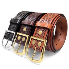 Men's Basketweave Genuine