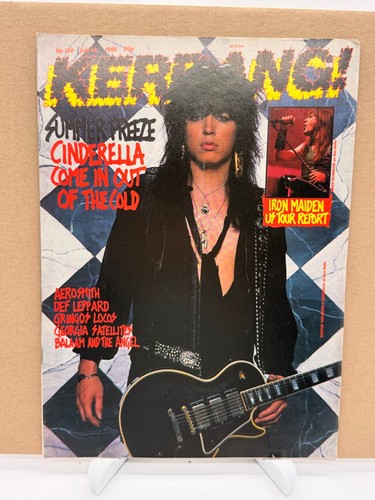 Kerrang magazine issue 196 - kerrang,