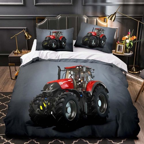 Farm tractors duvet cover - duvet,