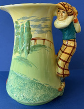 Vintage Burleigh Ware Golfer