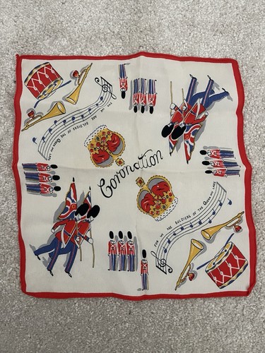 Coronation handkerchief - coronation,