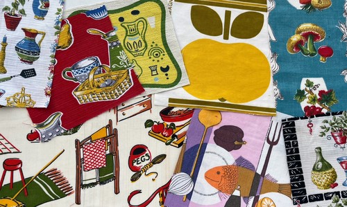 Vintage fabric scrap - vintage,