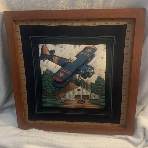 Wood framed art quilting k1 - , "k1