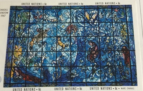 United nations chagall stained - united,