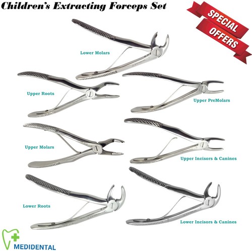 Children extracting forceps - extracting,