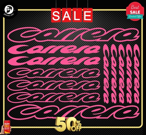 Fits carrera vinyl decal - carrera,