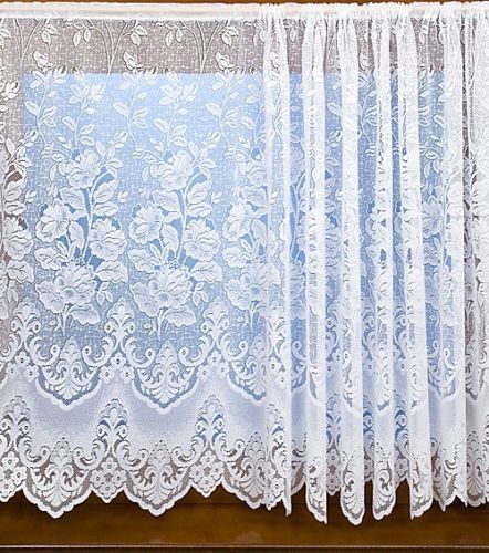 White net curtain 606 - net,