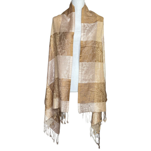 100 pashmina cashmere floral - 100%,