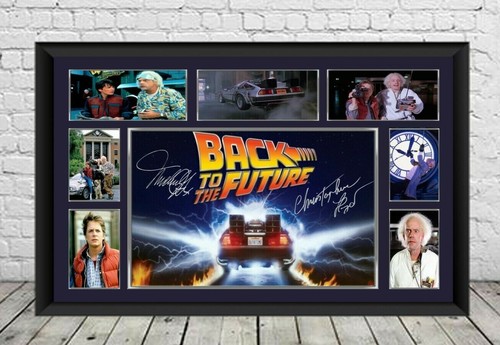 Back the future signed - back,