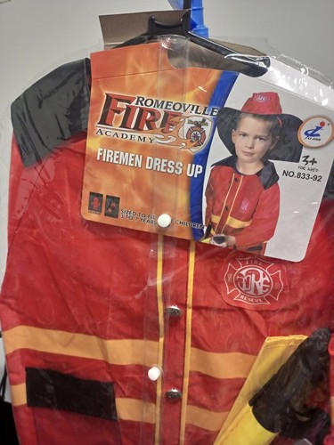 Little kids fireman costume - little,