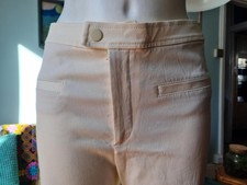 Zara Cream Smart Trousers Dress Pants Boot cut M New without tags