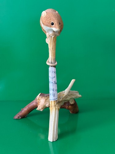 Mouse twig ornament - a,
