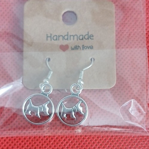 Dog earings - dog,