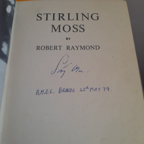 Signed stirling moss robert - stirling,