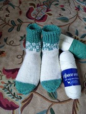 Hand-knitted Alpaca Wool