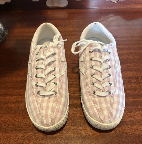 Tretorn nylite pink gingham - nylite,