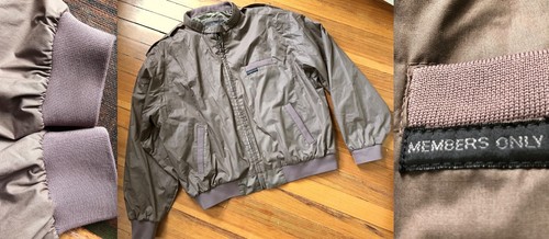 Vtg members only men - members, cafe