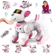 VATOS Remote Control Robot Dog Toy with Interactive Touch & Follow 17 Functions