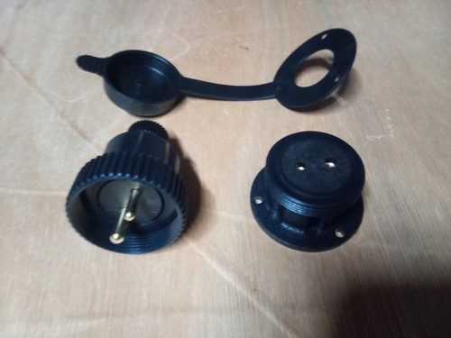 Waterproof plastic plug - plastic,