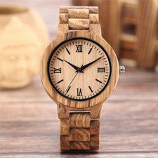 Men's Watch Nature Wood Bamboo