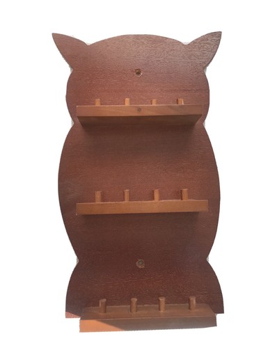 Thimble display rack - thimble, owl