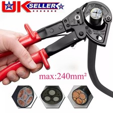 Heavy Duty Ratchet Cable Cutter Ratcheting Wire Cut Hand Tool Cut Up To 240mm²