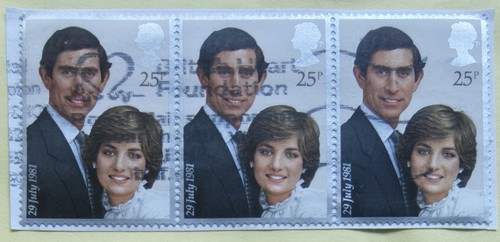 Strip stamps gb 1981 - strip, stamps: