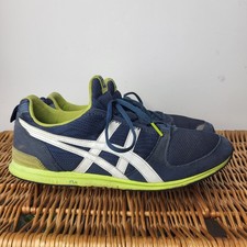 Onitsuka Tiger Men's Trainers Size 9 Blue Green Shoes Sneakers Running Gym Asics
