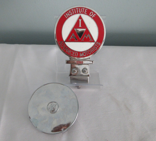 Vintage iam car badge - iam,