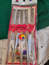 5 PAIRS STAINLESS STEEL METAL