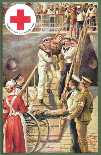 Ww1 red cross series superb - red,