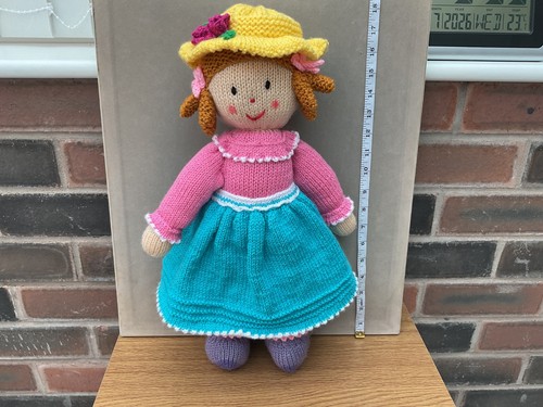 Hand made knitted stuffed