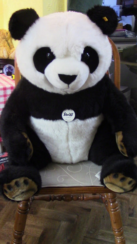 Steiff panda bear - panda,