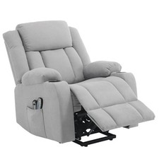 Electric Recliner Chair Grey