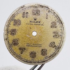 ORIGINAL 1940s Rolex Ref 2940 3131 Bubbleback Dial caliber 620 Watch Parts