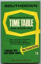 Bus timetable booklet