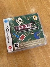 Nintendo DS. 42 All Time Classics Game. Popular board, card and parlour games