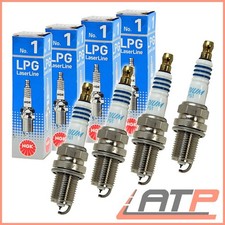 4x NGK SPARK PLUG FOR OPEL