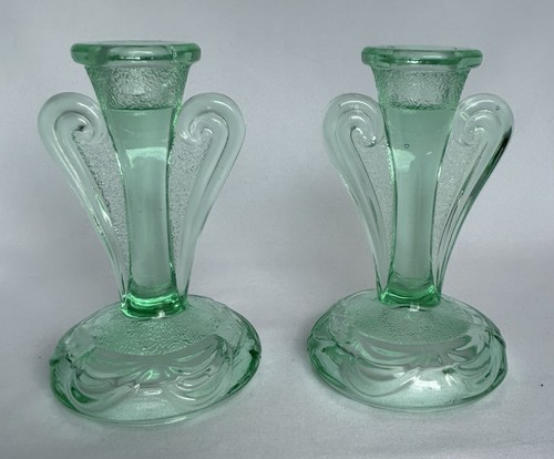 Art nouveau style green - art, glass