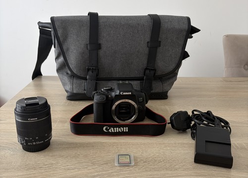 Canon eos 750d dslr - camera, +
