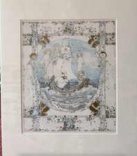 Jessie M King Mounted Print